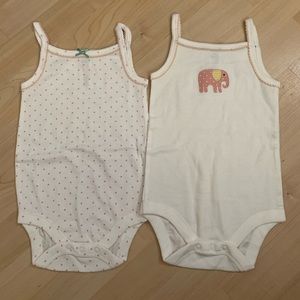 Mini Boden Baby Onesies 12-18 New
